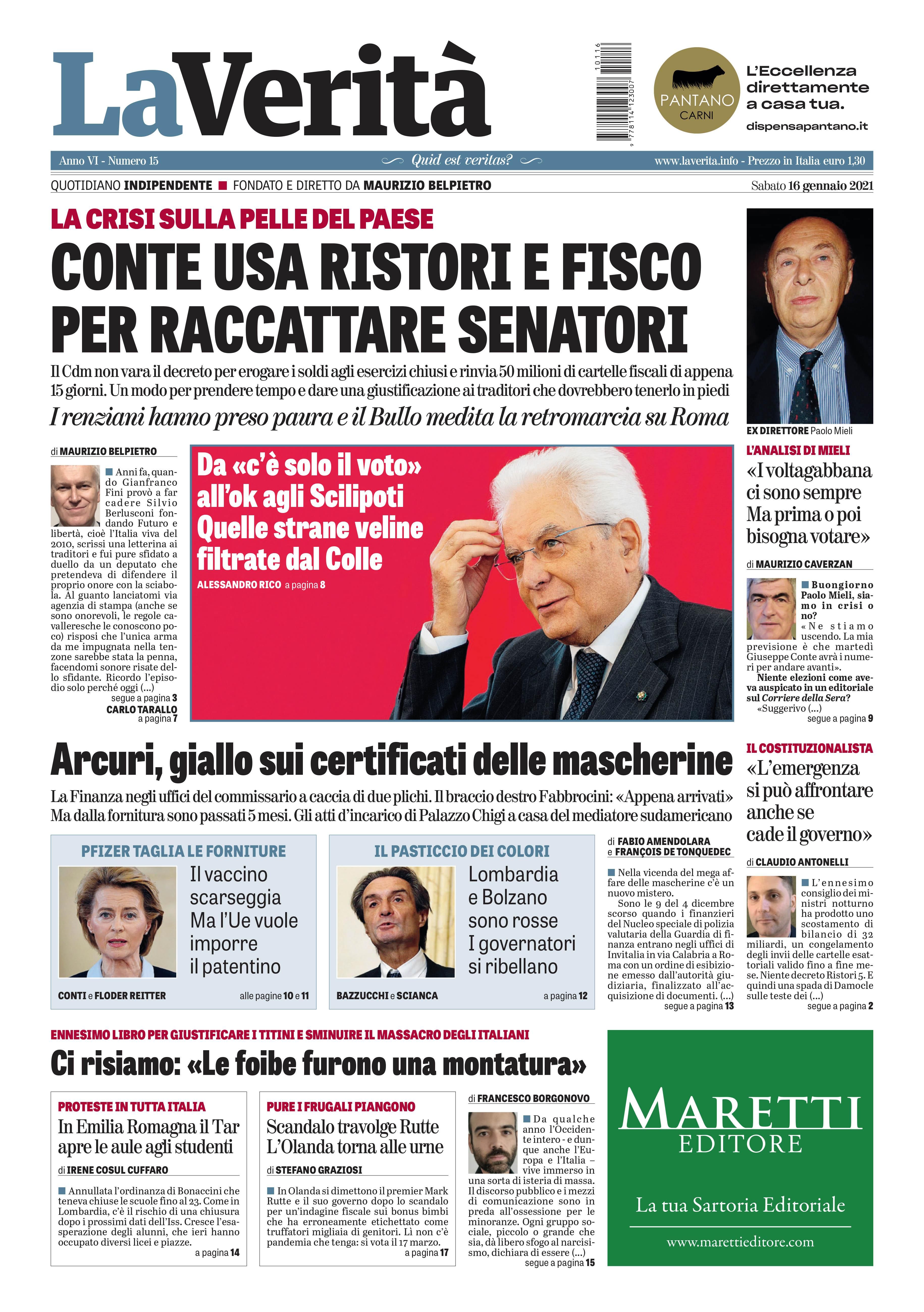 Oggi in edicola