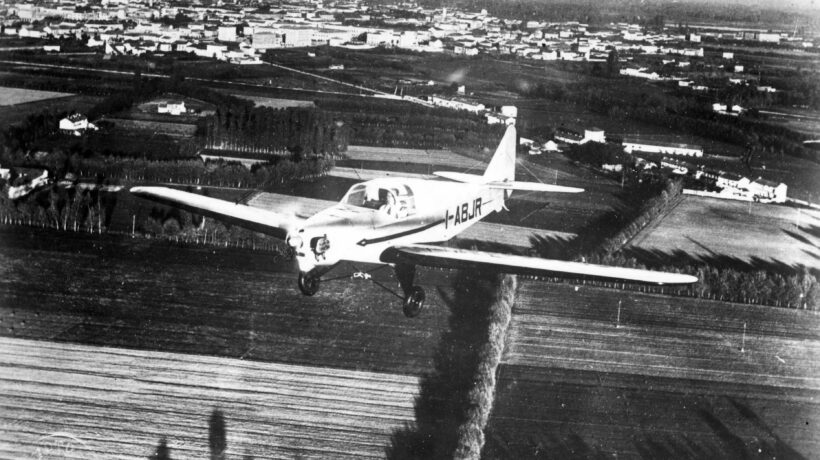 Avia Lombardi Fl-3. Furio Lauri rilevò l'azienda vercellese nel 1953 (Archivio Storico Aeronautica Militare)