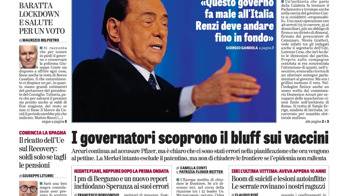 Oggi in edicola
