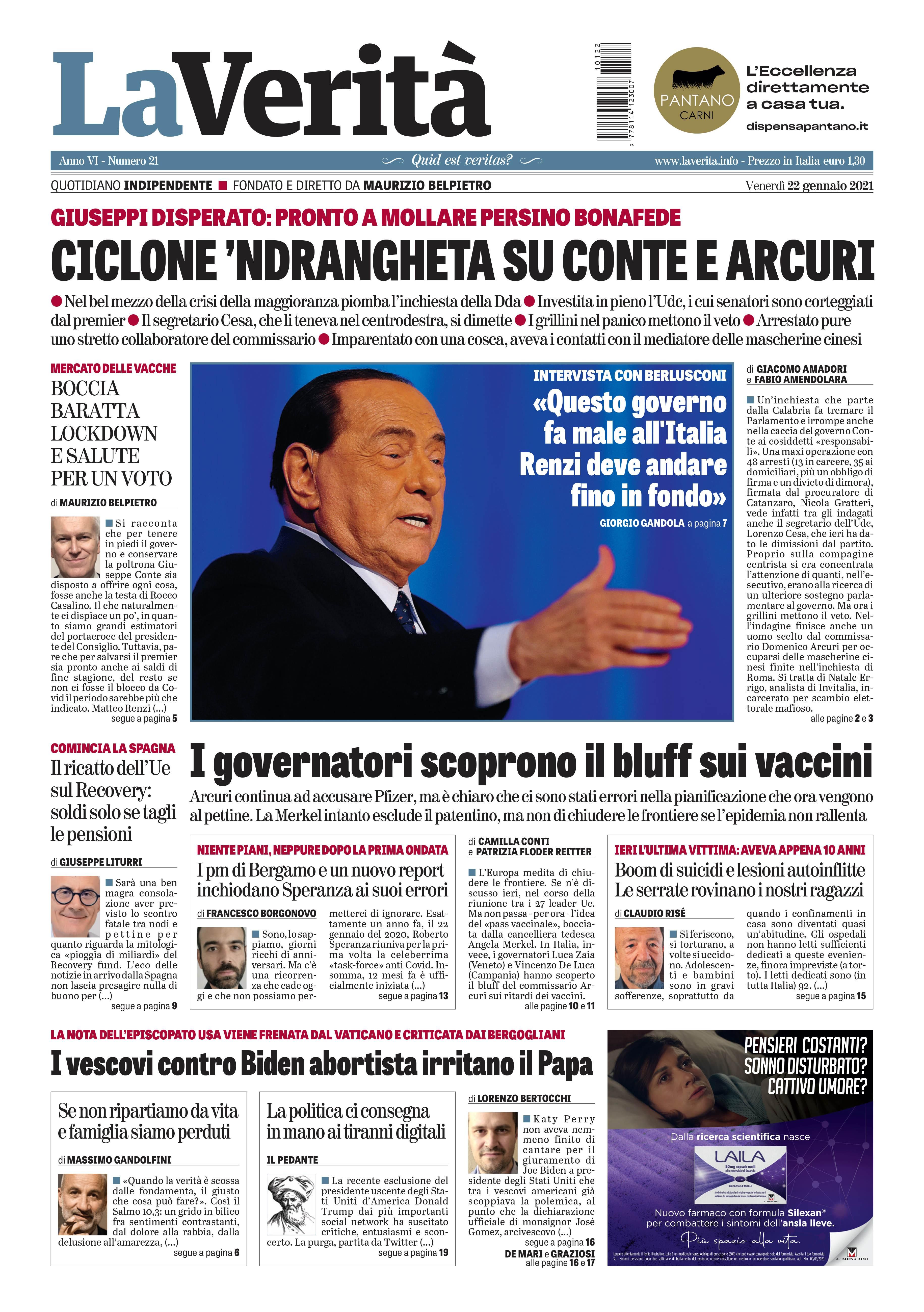 Oggi in edicola