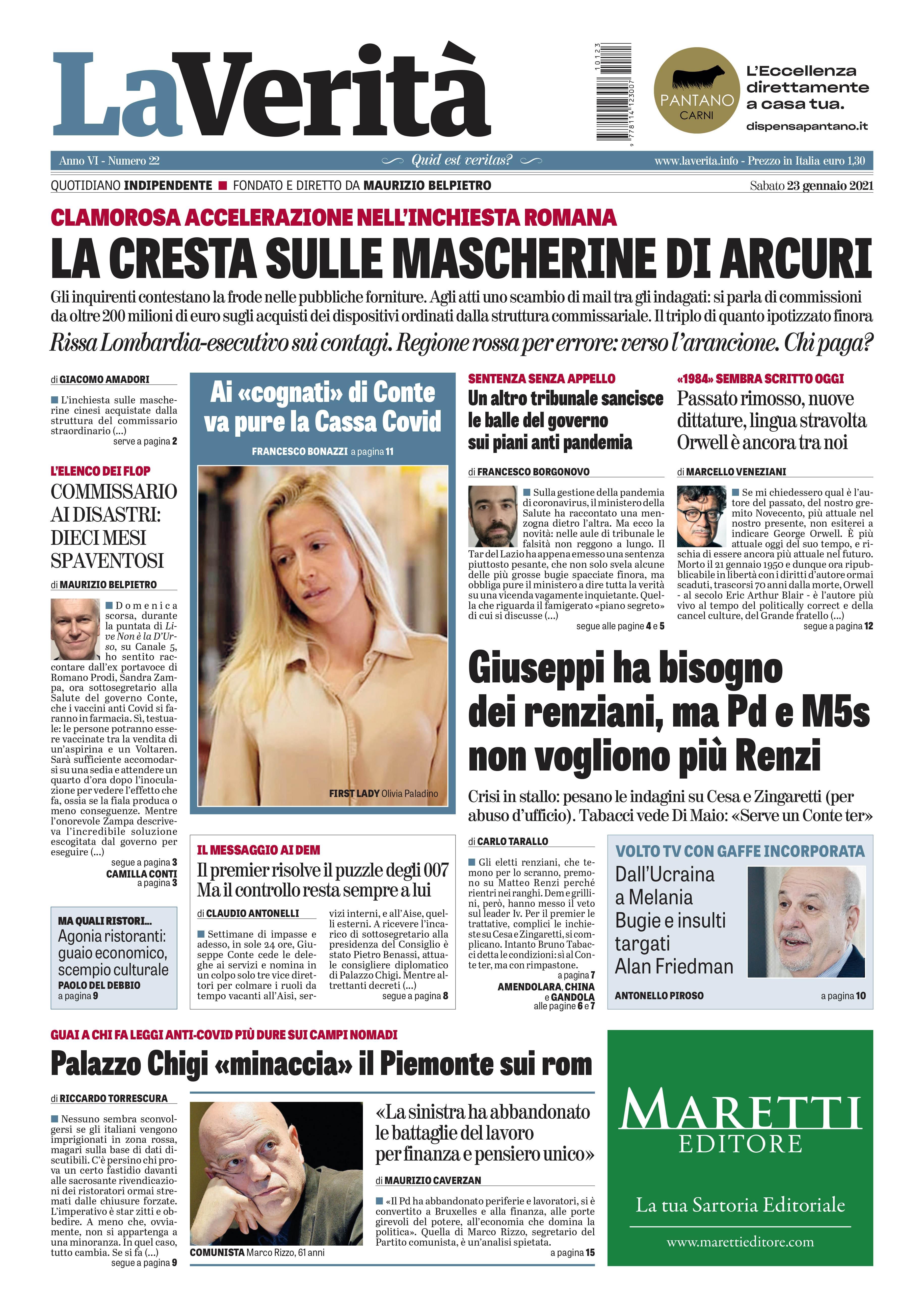 Oggi in edicola