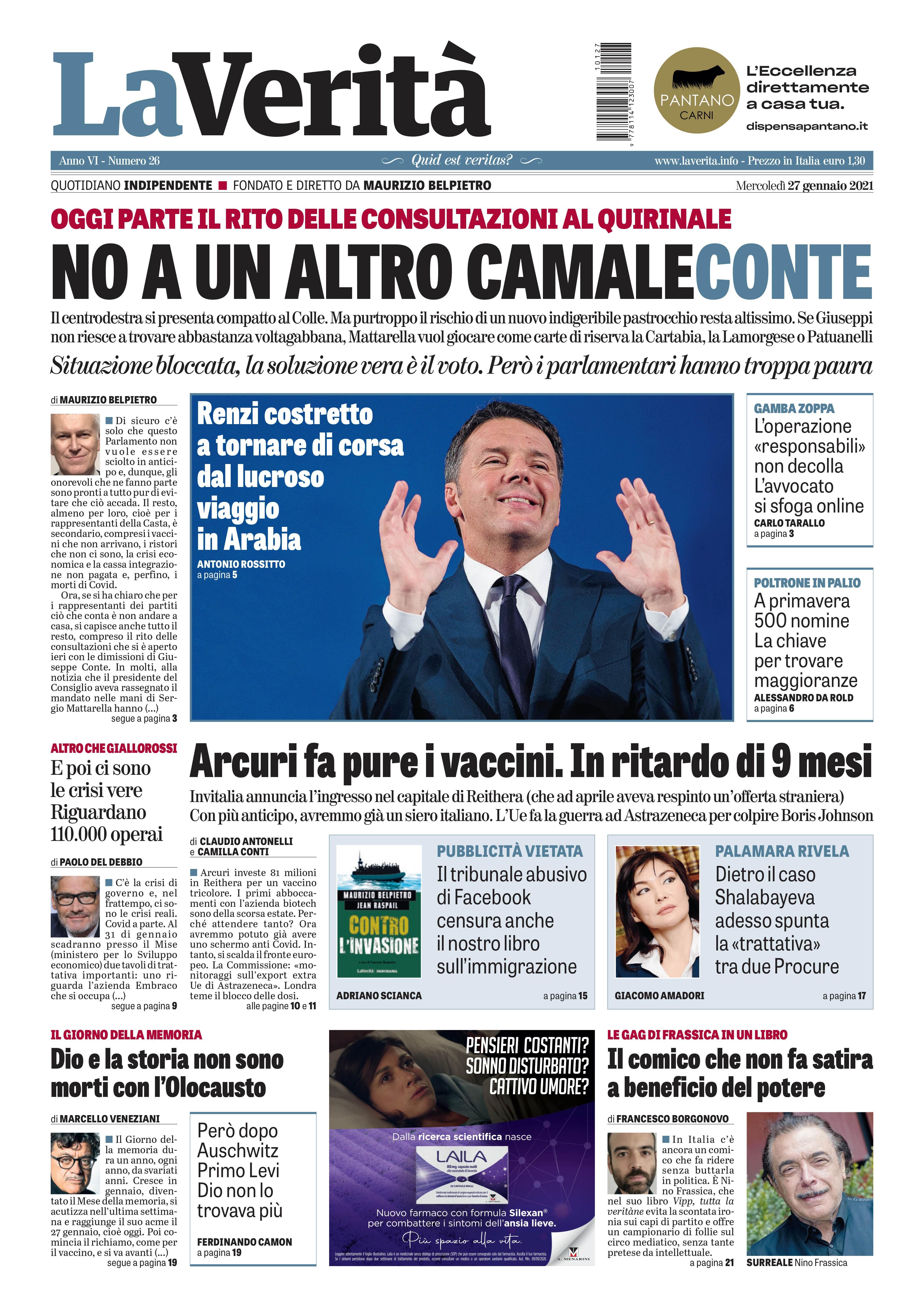 Oggi in edicola