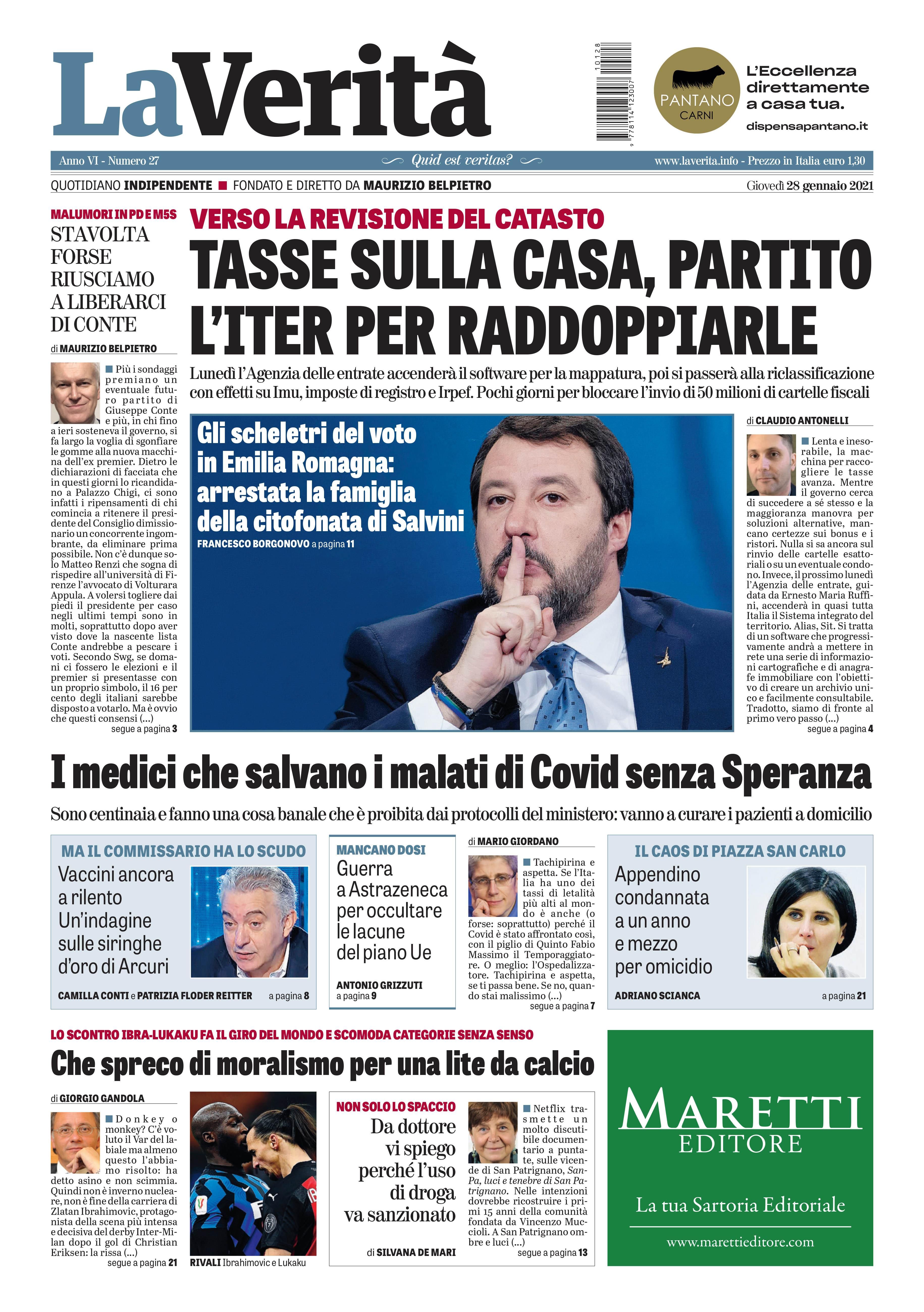 Oggi in edicola