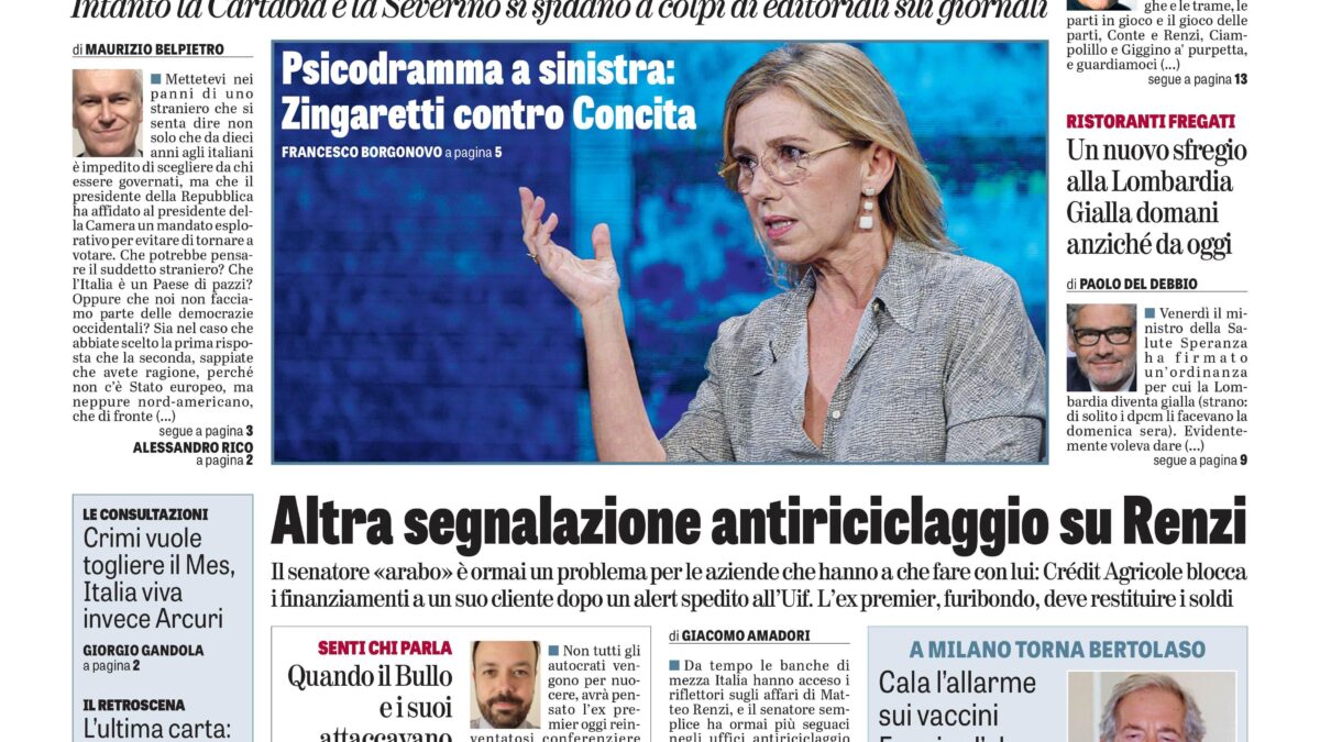 Oggi in edicola