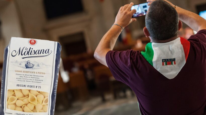 Se paghi i partigiani  puoi fare pasta «fascista»