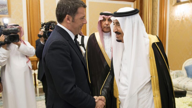 Renzi sogna la Silicon Valley araba