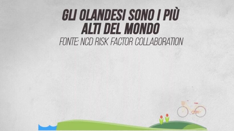 I più alti del mondo sono gli olandesi