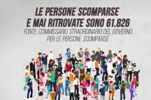In Italia le persone scomparse e mai ritrovate sono 61.036