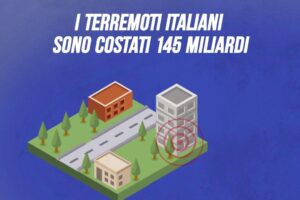 I terremoti italiani sono costati 145 miliardi