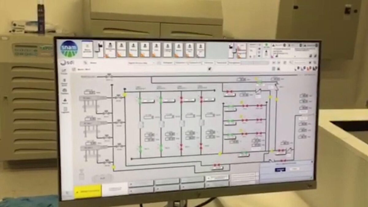 Il momento dell’accensione del collegamento con il Tap