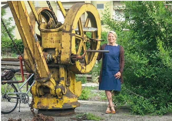 La Prof. Wittfrida Mitterer, docente di Architettura all'Università Statale di Innsbruck