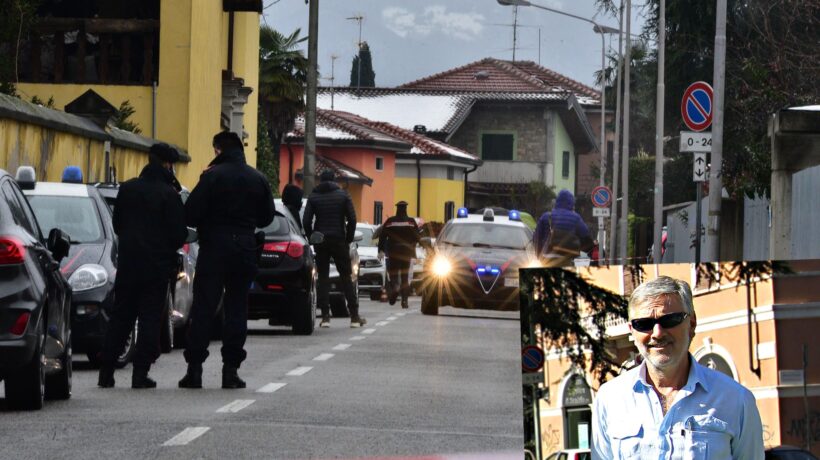 L’ex segretario della Lega di Bergamo ammazzato nel cortile di casa