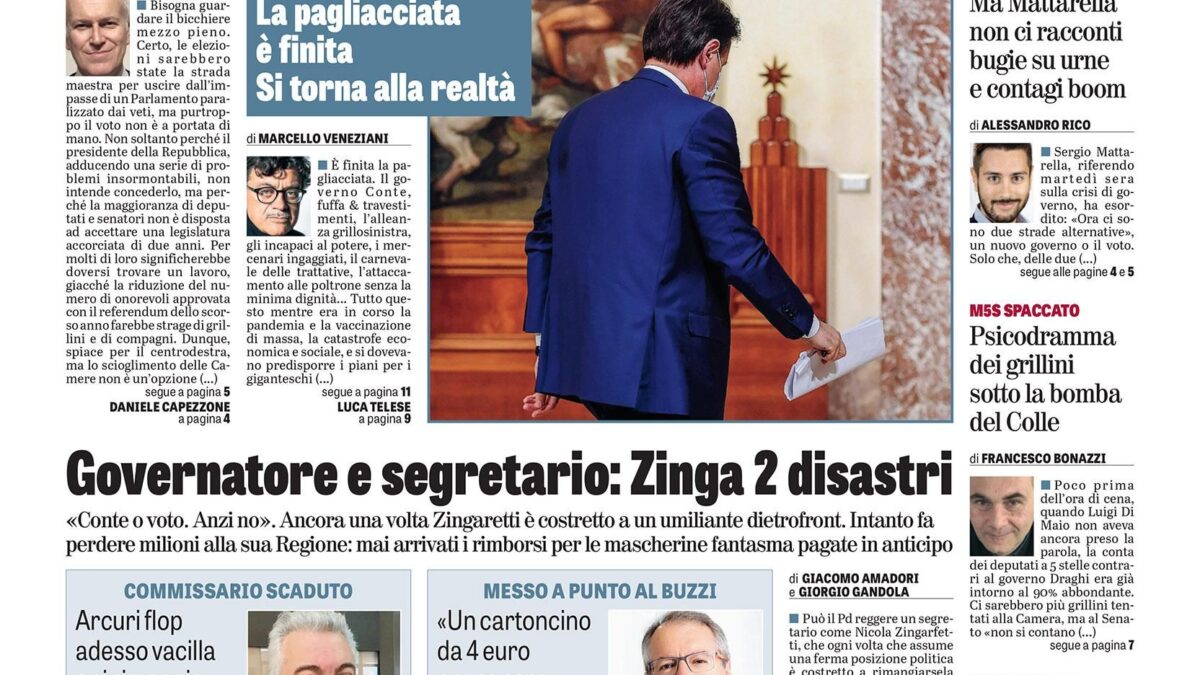 Oggi in edicola