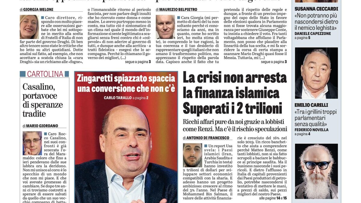 Oggi in edicola