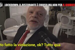 Il futuro genero sbugiarda la toga vorace