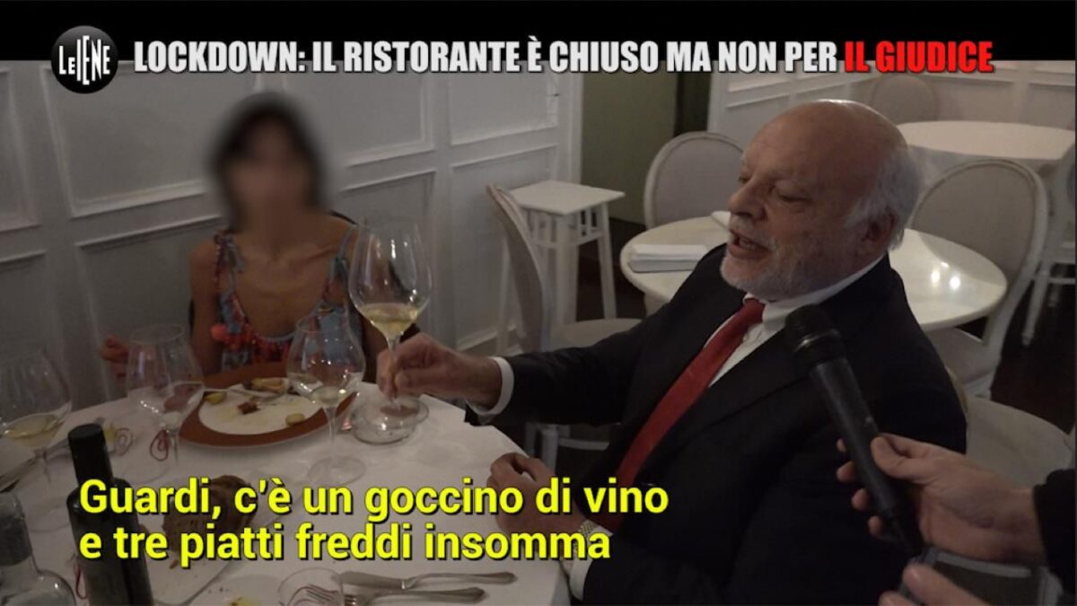 Per la toga il pasto proibito era «necessario»