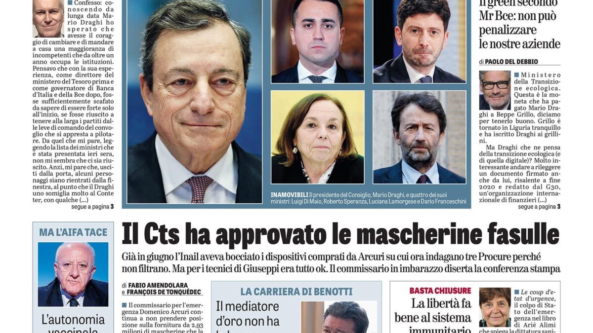 Oggi in edicola