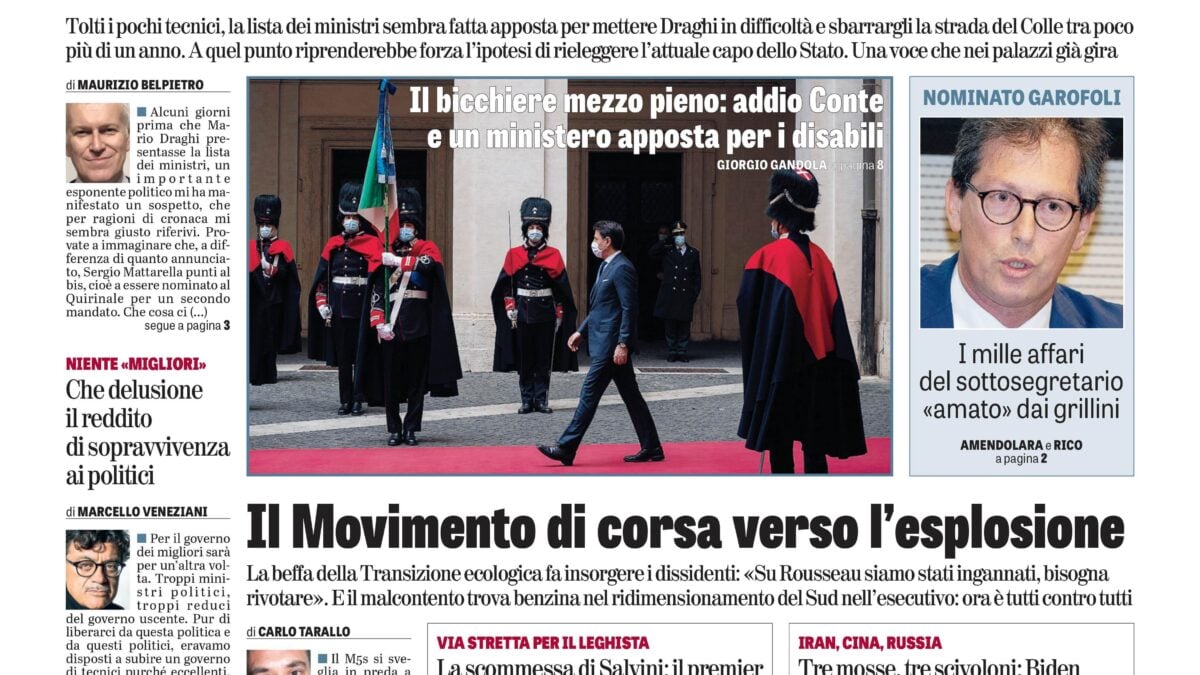 Oggi in edicola