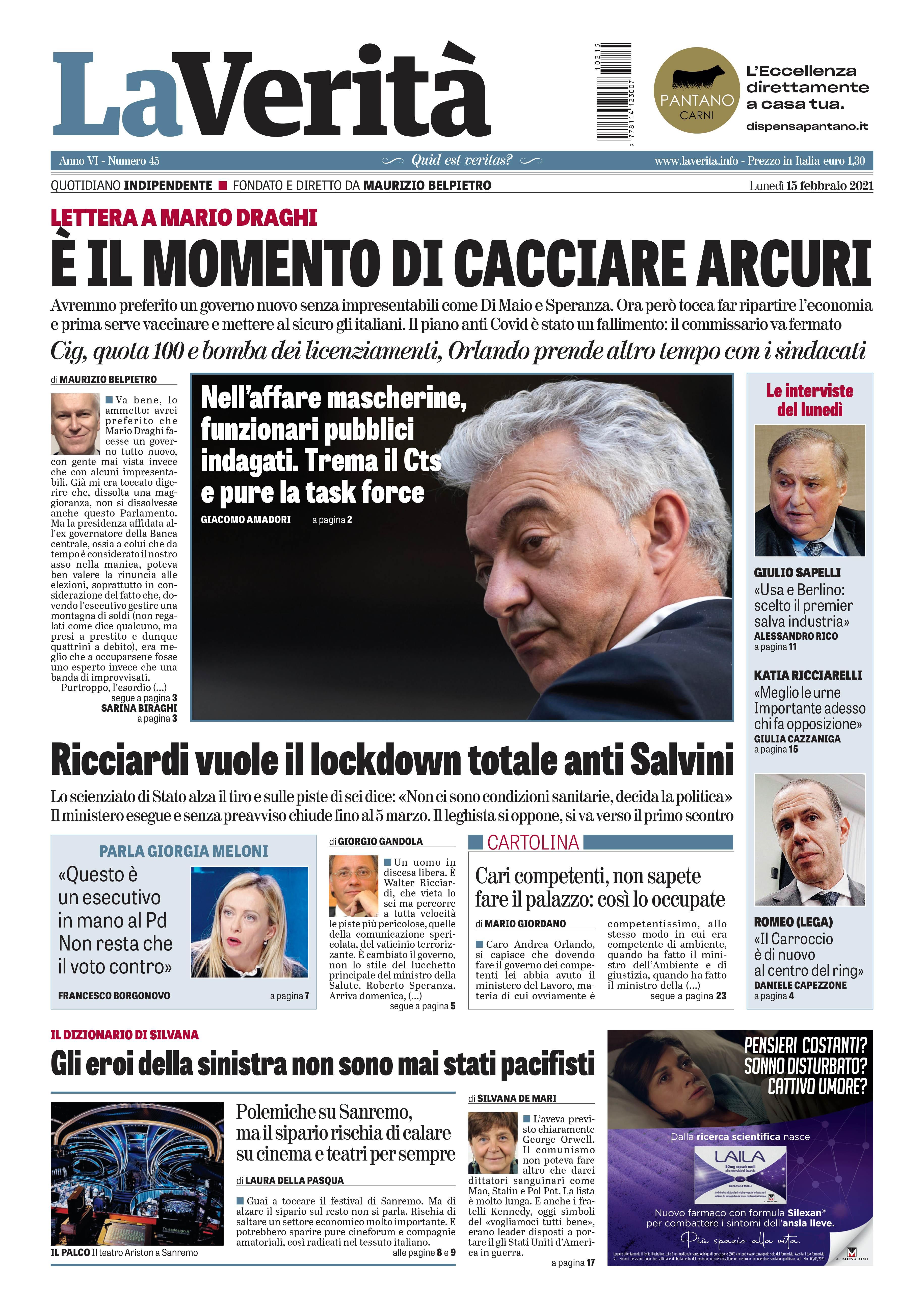 Oggi in edicola