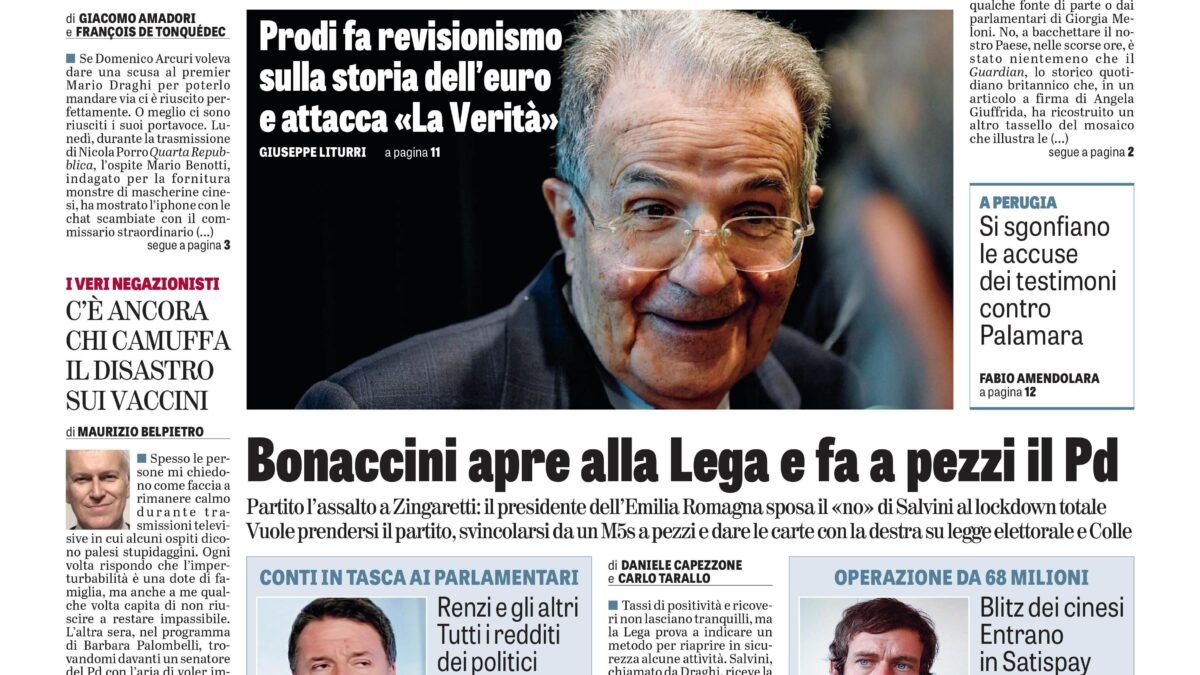 Oggi in edicola