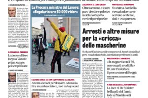 Oggi in edicola