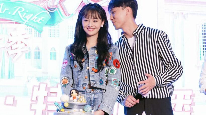 L'attrice Zheng Shuang e l'ex fidanzato Zhang Heng (VCG/VCG via Getty Images)