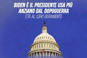 Biden è il presidente Usa più anziano dal dopoguerra