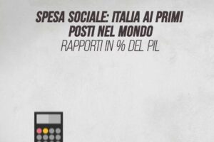 Spesa sociale: Italia ai primi posti nel mondo