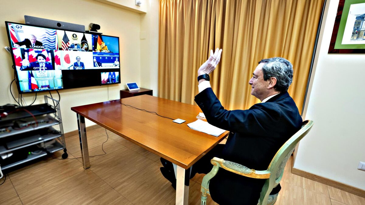 Draghi al G7 tra atlantismo e corsa alle vaccinazioni seguendo il modello Johnson