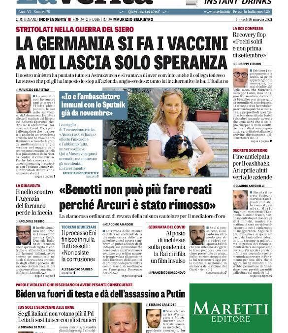 Oggi in edicola
