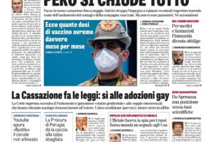 Oggi in edicola
