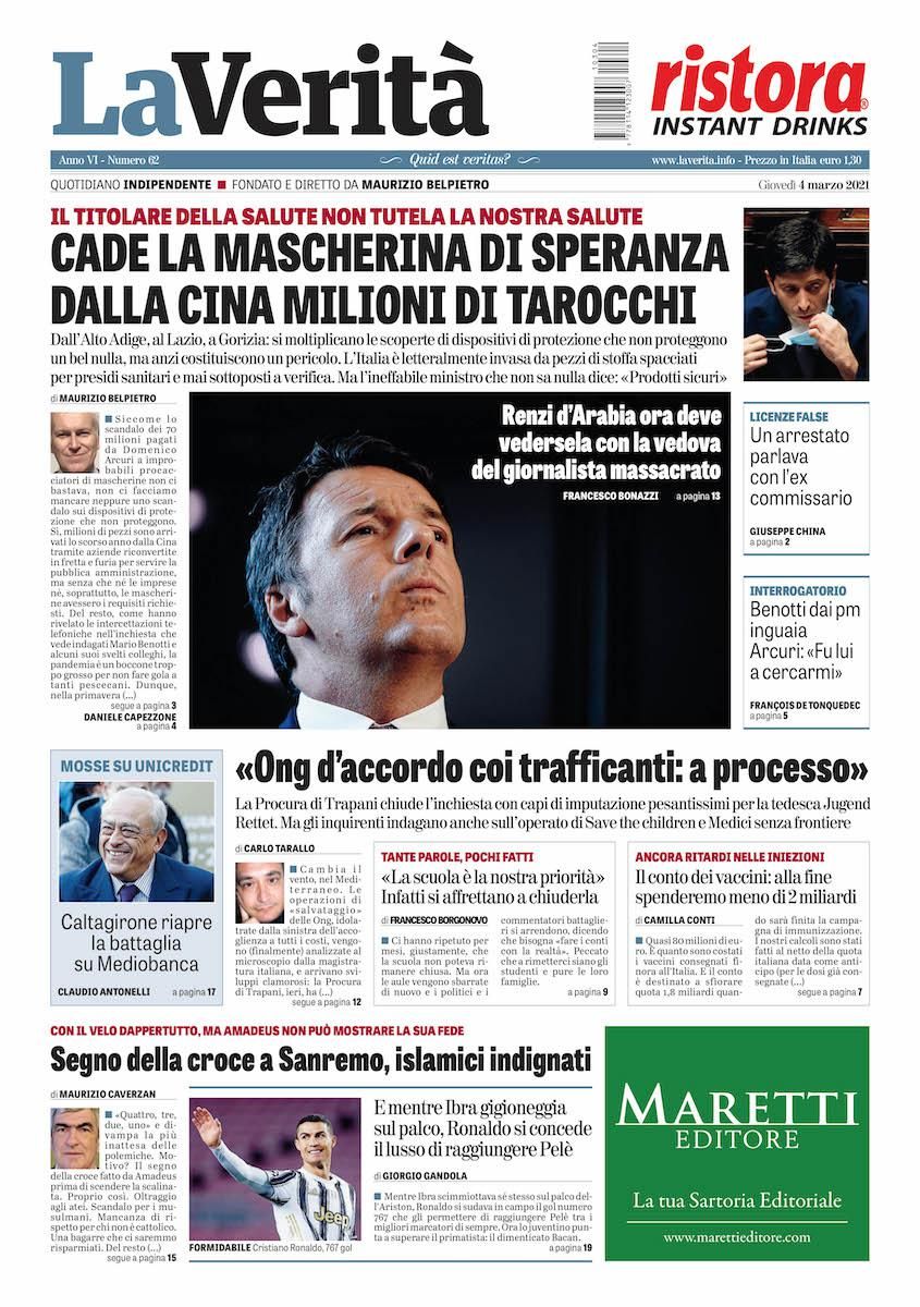 Oggi in edicola