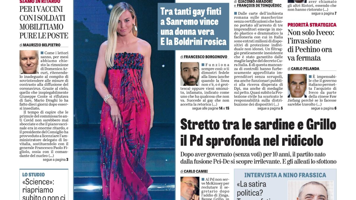 Oggi in edicola