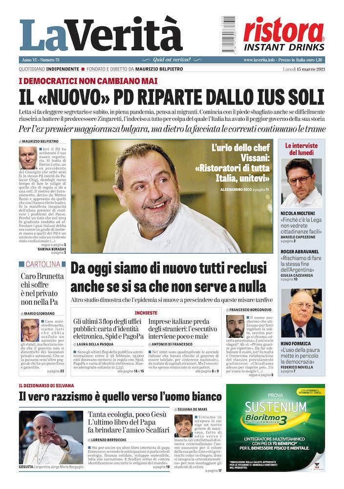 Oggi in edicola