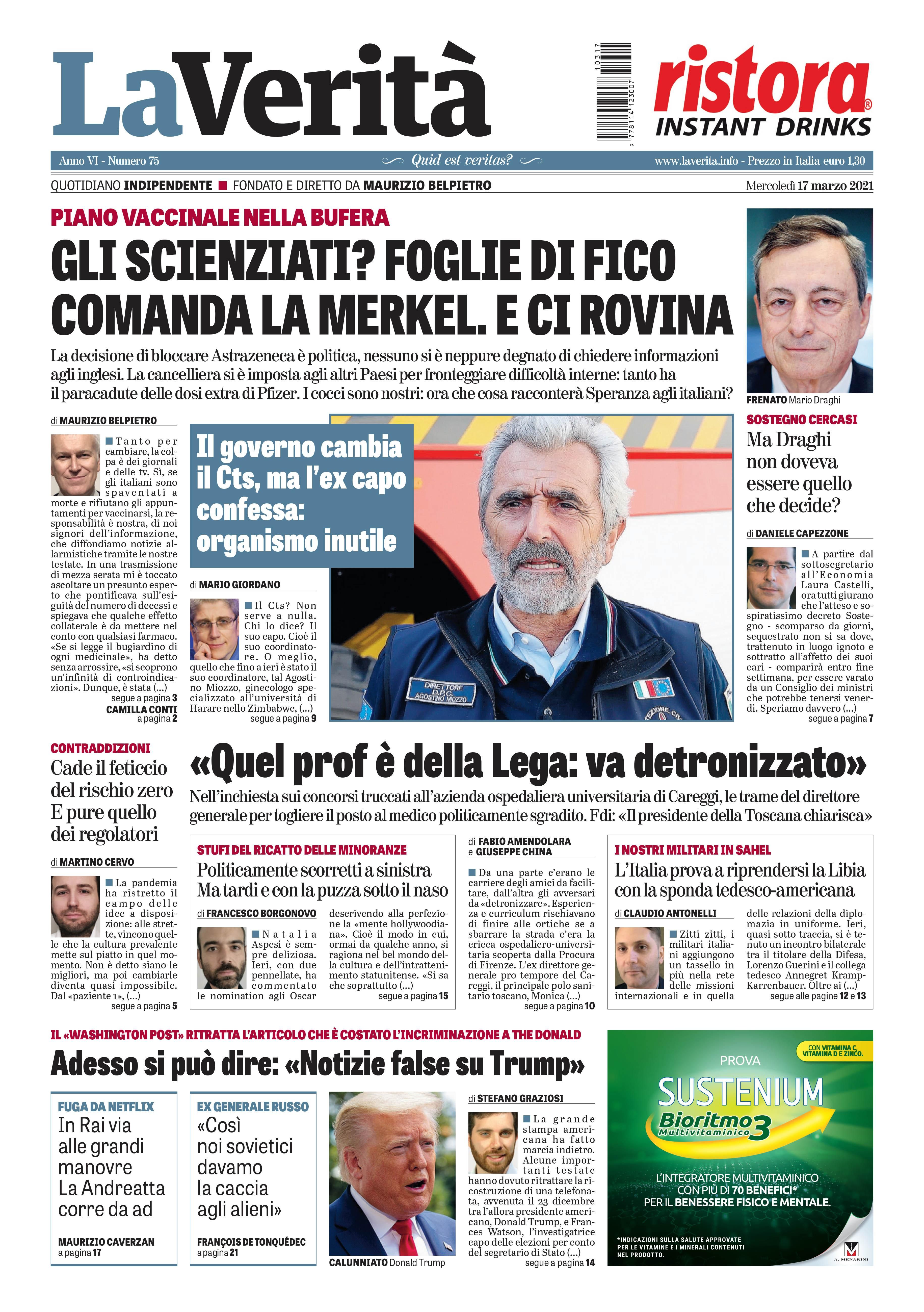 Oggi in edicola