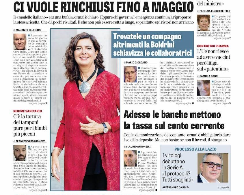 Oggi in edicola