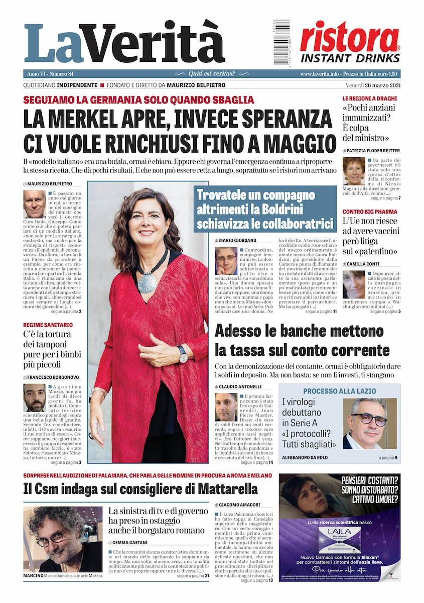 Oggi in edicola