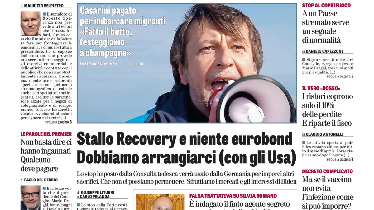 Oggi in edicola