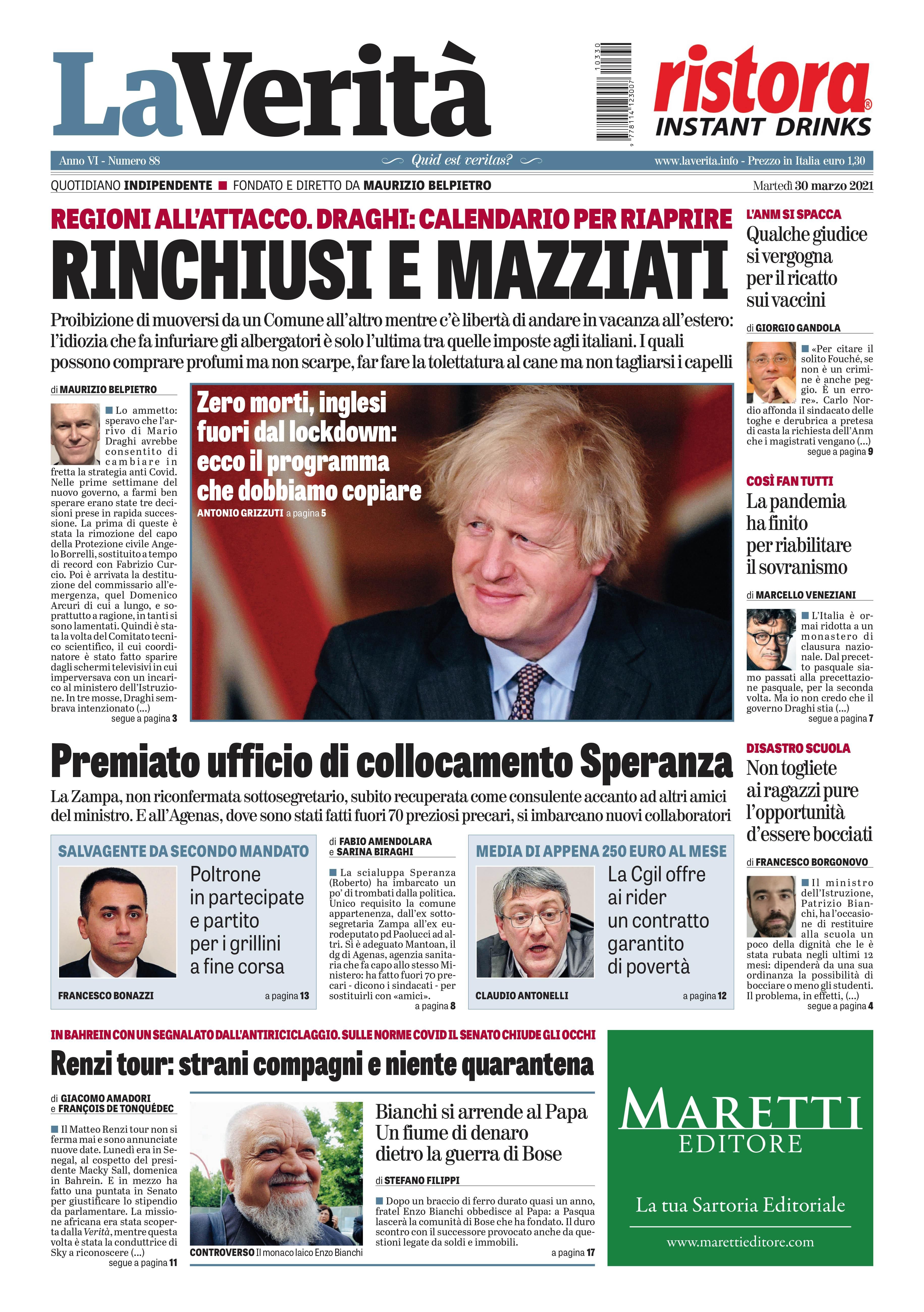 Oggi in edicola
