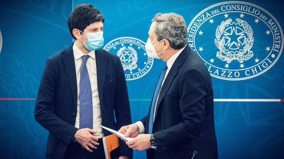 Draghi è stato contagiato da Speranza