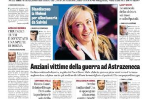 Oggi in edicola