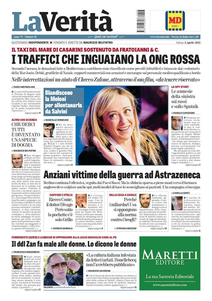 Oggi in edicola