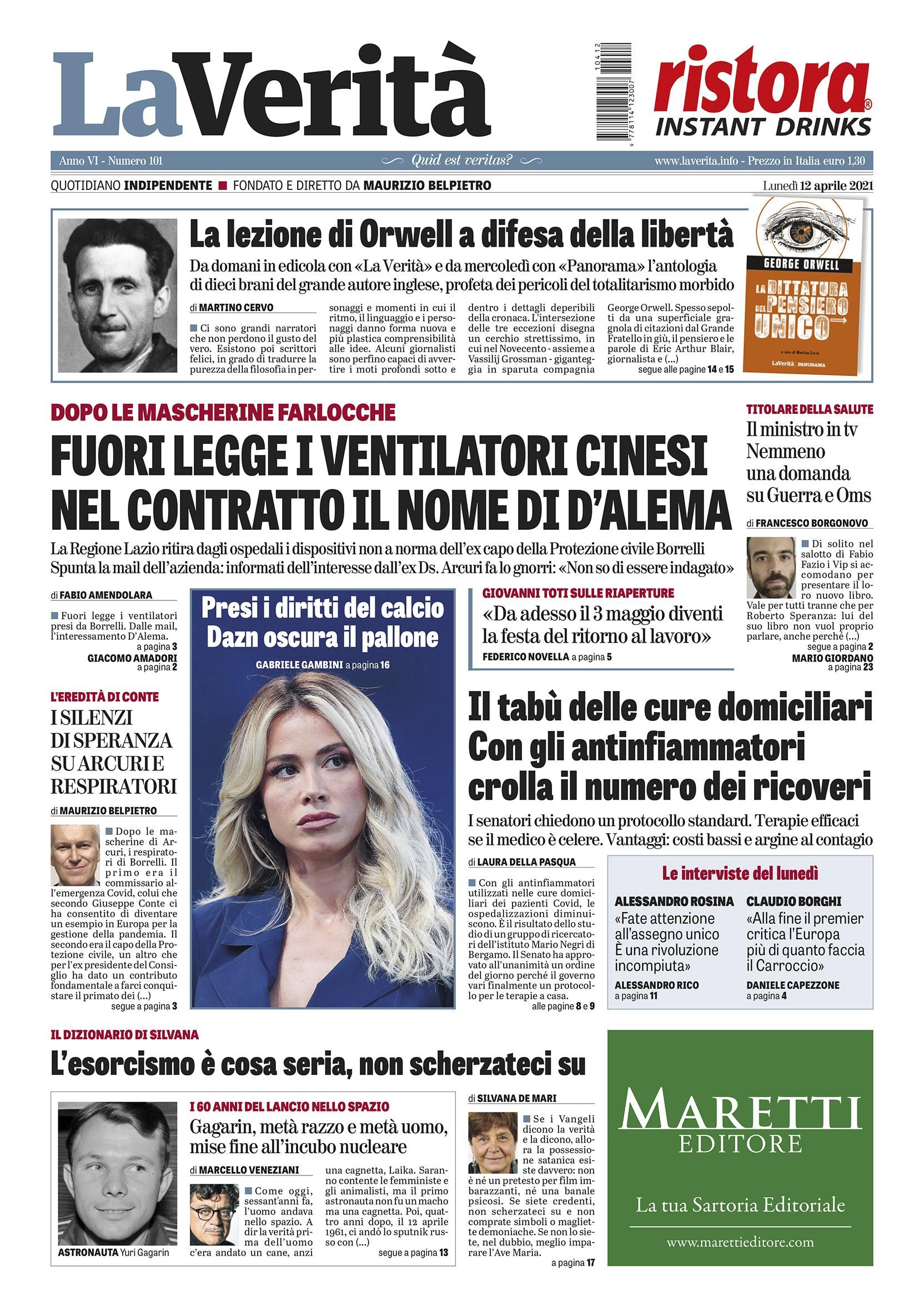 Oggi in edicola