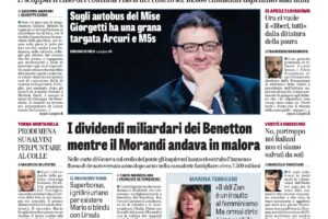 Oggi in edicola