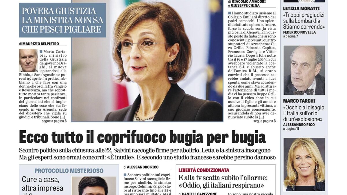 Oggi in edicola