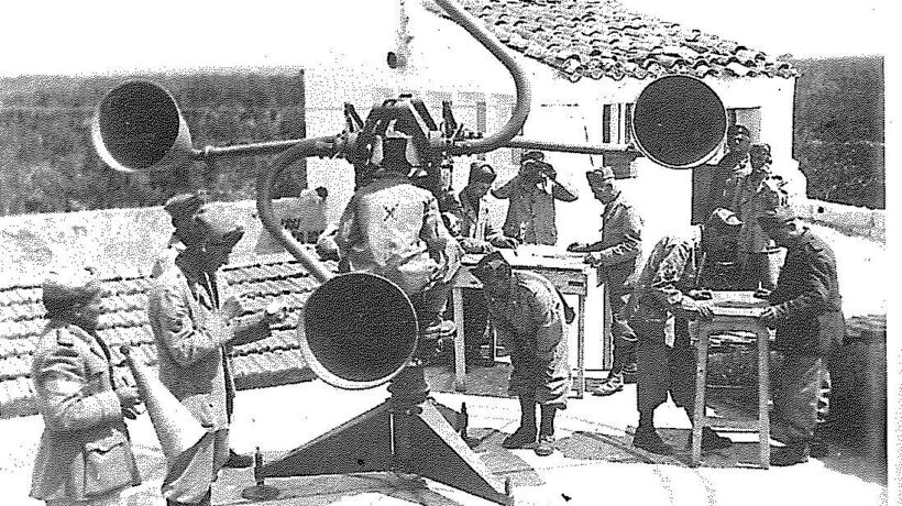 aerofonisti ciechi guerra