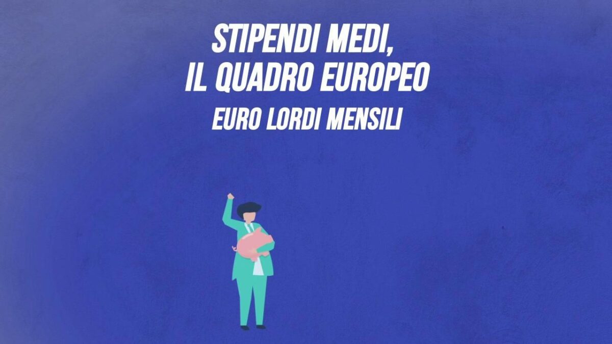 Stipendi medi, il quadro europeo