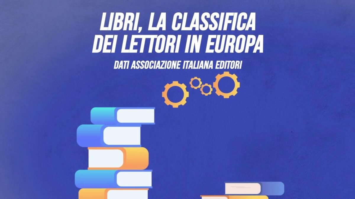 Libri, la classifica dei lettori in Europa