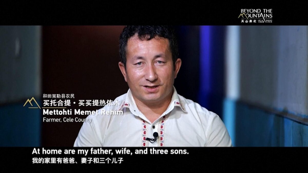 Il documentario di Cctv dallo Xinjiang – Lavorare per la famiglia