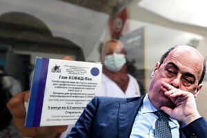 Sulla produzione di vaccino Sputnik Pd e Zingaretti stanno zitti e Mosca